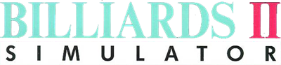 Billiards II Simulator - Clear Logo Image
