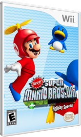 Newer Super Mario Bros. Wii: Holiday Special - Box - 3D Image