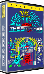Mike the Guitar: The Shooter - Box - 3D Image