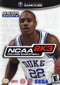 NCAA College Basketball 2K3 - Box - Front Image