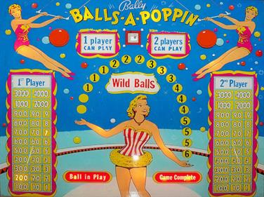 Balls-A-Poppin - Arcade - Marquee Image