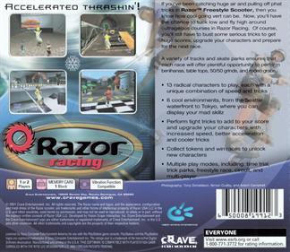 Razor Racing - Box - Back Image