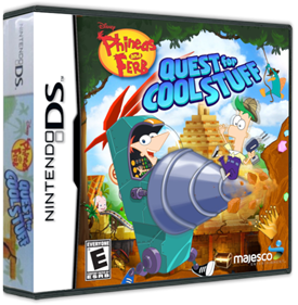 Phineas and Ferb: Quest for Cool Stuff - Box - 3D Image