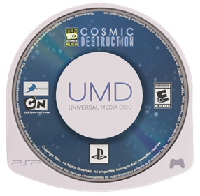 Ben 10: Ultimate Alien Cosmic Destruction - Disc