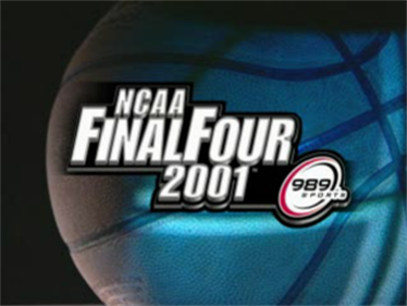 NCAA Final Four 2001 - Screenshot - Game Title Image