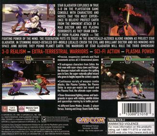 Star Gladiator: Episode 1: Final Crusade - Box - Back Image