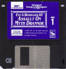 Eye of The Beholder III: Assault on Myth Drannor - Disc Image