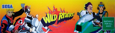 Wild Riders - Arcade - Marquee Image