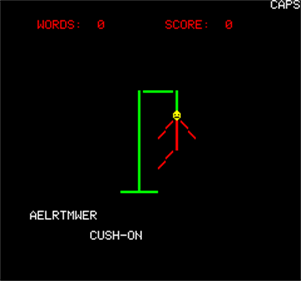 Hangman (Granada Publishing) - Screenshot - Gameplay Image