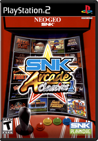 SNK Arcade Classics Vol. 1 - Box - Front - Reconstructed Image