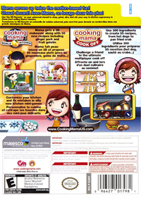 Cooking Mama: Mama's 2-Pack - Box - Back Image