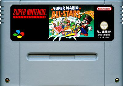 Super Mario All-Stars - Cart - Front Image