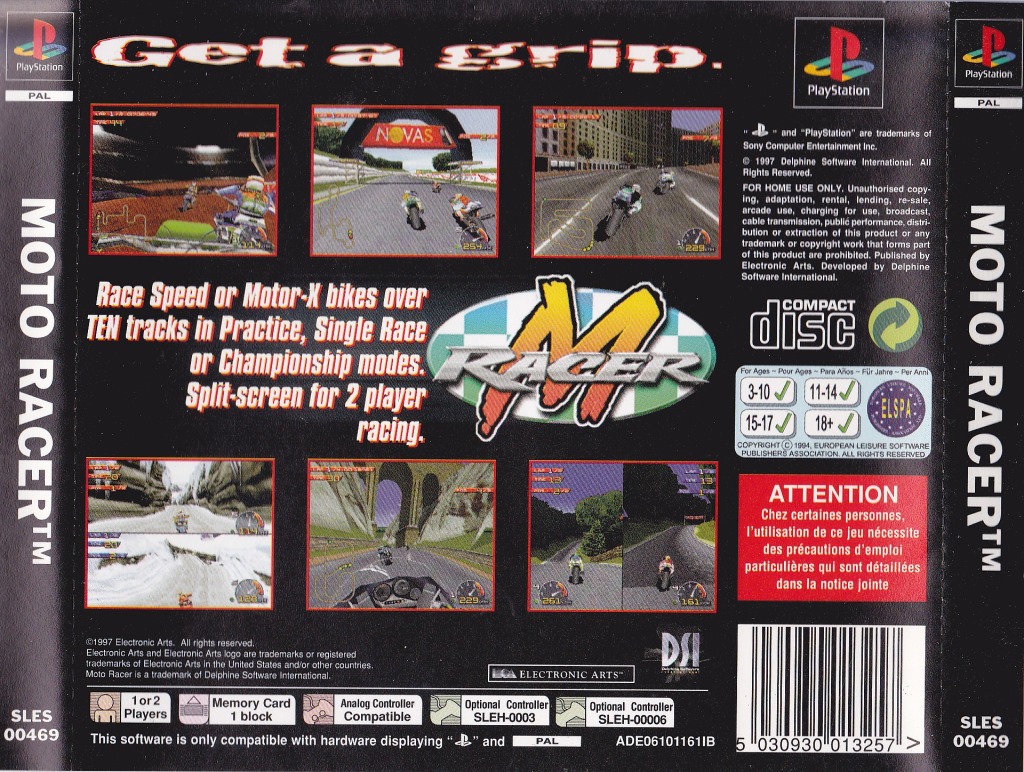 🕹️ Play Retro Games Online: Moto Racer World Tour (PS1)