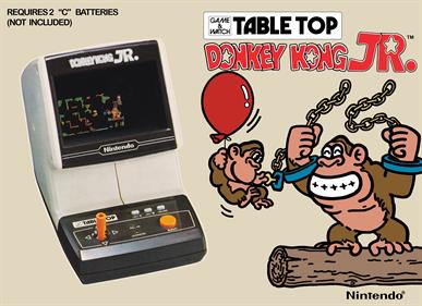 Donkey Kong Jr. (Tabletop) - Box - Front - Reconstructed Image