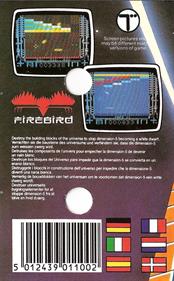 Ricochet (Firebird) - Box - Back Image