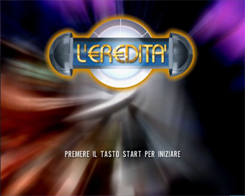 L'Eredita' - Screenshot - Game Title Image