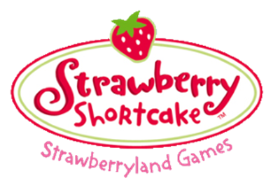 Strawberry Shortcake: Strawberryland Games - Clear Logo Image