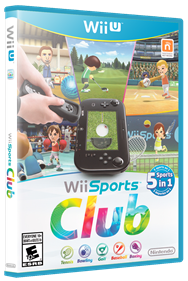 Wii Sports Club - Box - 3D Image