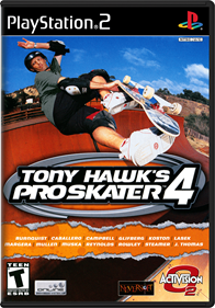 Tony Hawk's Pro Skater 4 - Box - Front - Reconstructed Image