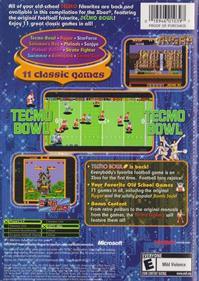 Tecmo Classic Arcade - Box - Back Image