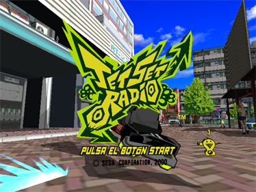 Jet Grind Radio - Screenshot - Game Title Image