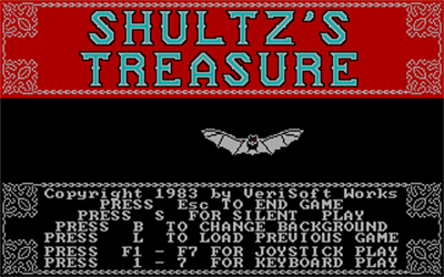 Shultz's Treasure - Screenshot - Game Title Image