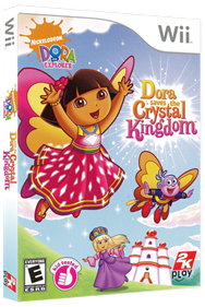 Dora the Explorer: Dora Saves the Crystal Kingdom - Box - 3D Image