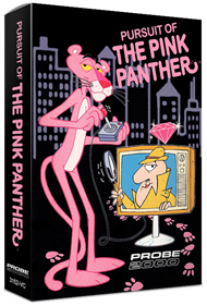 Pursuit of the Pink Panther - Box - 3D Image