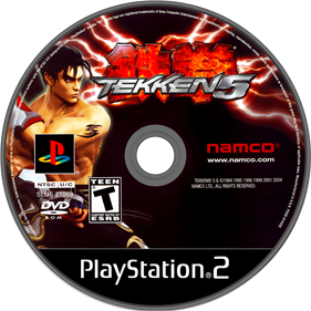 Tekken 5 - Disc Image