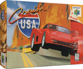 Cruis'n USA - Box - 3D Image