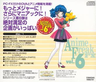 AnimeFreak FX Vol. 6 - Box - Back Image