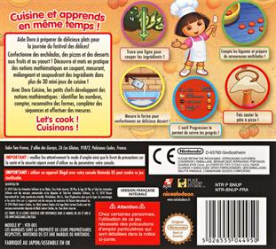 Dora the Explorer: Dora's Cooking Club - Box - Back Image
