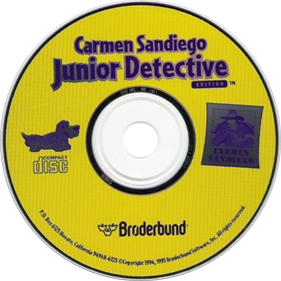Carmen Sandiego: Junior Detective Edition - Disc Image