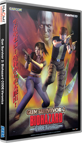 Gun Survivor 2: Biohazard Code: Veronica - Box - 3D Image