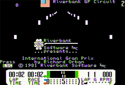 International Gran Prix - Screenshot - Game Title Image