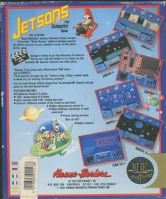 Jetsons: The Computer Game - Box - Back Image