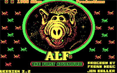 ALF - Screenshot - Game Title Image