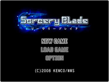 Sorcery Blade - Screenshot - Game Title Image