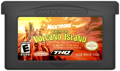 Nicktoons: Battle for Volcano Island - Cart - Front Image