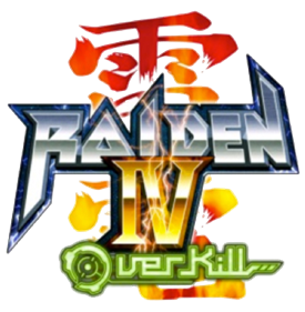 Raiden IV: OverKill - Clear Logo Image