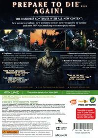 Dark Souls: Prepare to Die Edition - Box - Back Image