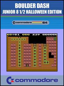 Boulder Dash Junior! 8 1/2 Halloween Edition - Fanart - Box - Front Image