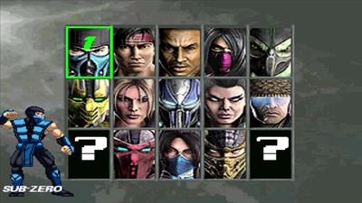 Mortal Kombat 3: Cartoon - Screenshot - Game Select Image