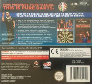 PDC World Championship Darts - Box - Back Image