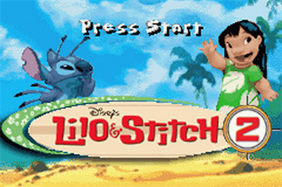 2 Disney Games: Lilo & Stitch 2 + Peter Pan: Return to Neverland - Screenshot - Game Title Image