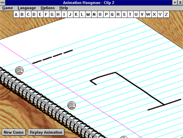 Animation Hangman - Screenshot - Gameplay Image