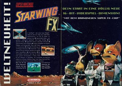 Star Fox - Advertisement Flyer - Front Image