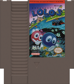 Adventures of Lolo 3 - Fanart - Cart - Front Image