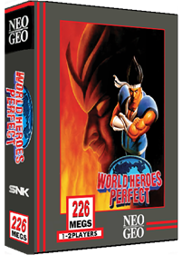 World Heroes Perfect - Box - 3D Image