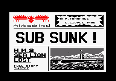 Subsunk - Screenshot - Game Title Image